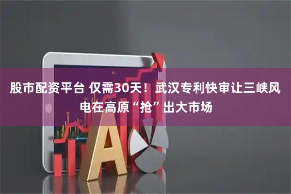 股市配资平台 仅需30天！武汉专利快审让三峡风电在高原“抢”出大市场